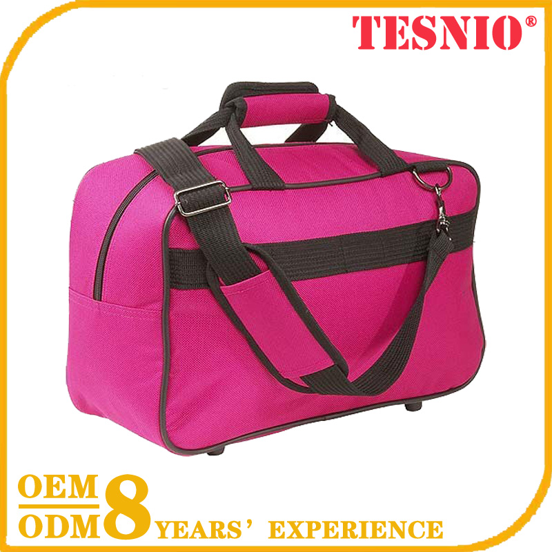 Girls Travel Bag Vision Leather Duffle Bag Travel Makeup Bag TESNIO, XL4038