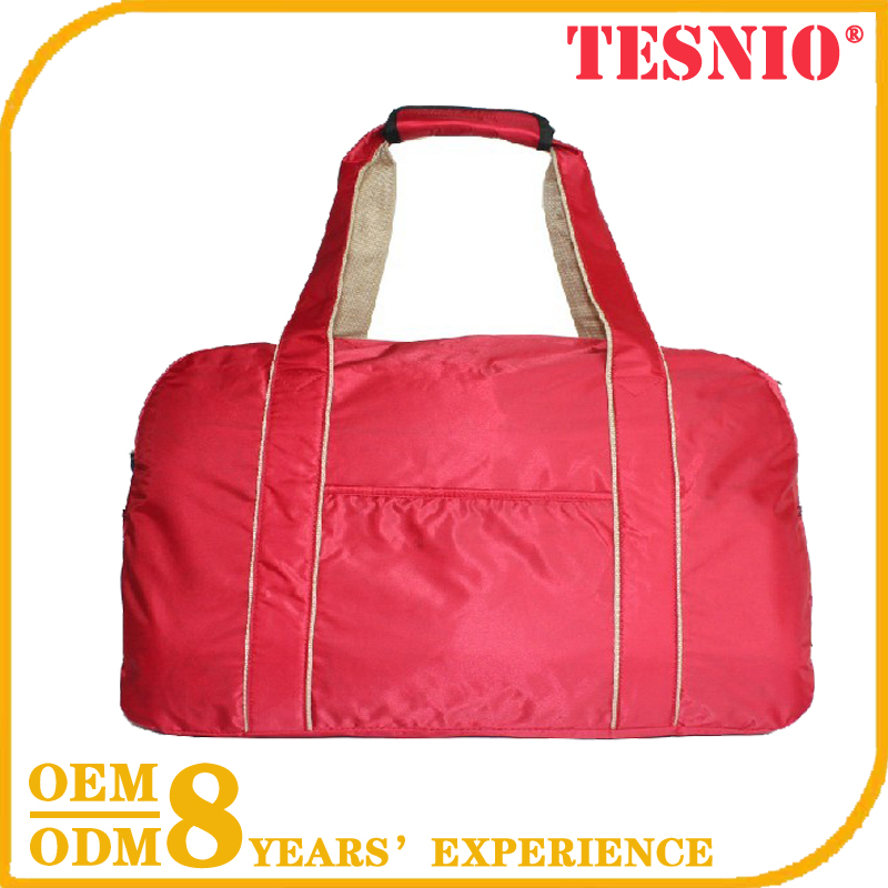 Gym Bag Sports Leather Travel Bag Travel Organizer Bag TESNIO, XL4122