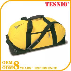 Auto-organizer Yellow Bag Gym Canvas Duffle Bag TESNIO