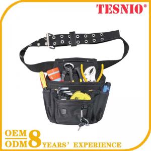 Convenient Black Waist Tool Bag,Work Bag for Sale TESNIO