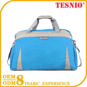 Durable Foldable Duffel Bag Leather Duffle Bag China TESNIO