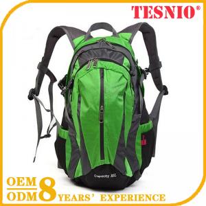 Green Fashion College Bag Hiking Backpack  TESNIO