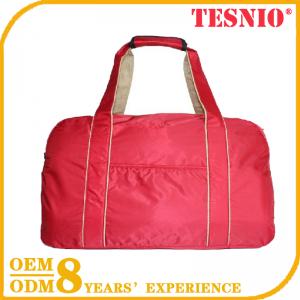 Gym Bag Sports Leather Travel Bag Travel Organizer Bag TESNIO