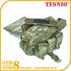 Newest Quality Army Saddle Pouch, Sport Outdoor Military Backpack TESNIO