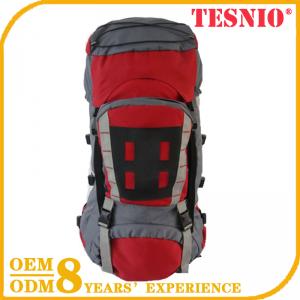 PVC Cosmetic Bag Trolley Hiking Backpack TESNIO