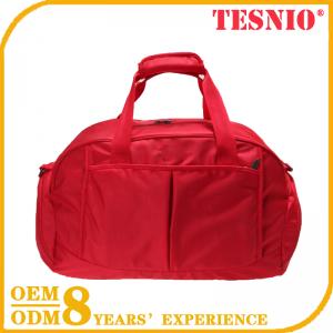Red Travel Back Travel Bag Mens Travel Cosmetic Bag TESNIO
