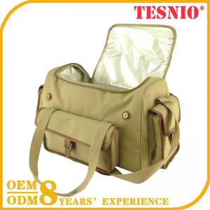 Rolling Wine Cooler Bag Lunch Box Bag TESNIO
