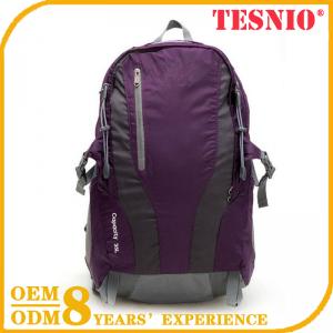 School Purple Bag for Girls Universal Hiking Backpack TESNIO