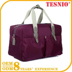 Trendy Purple 24 Inch Luggage Bag Travel Kit Bag TESNIO