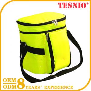 Vertical  Folding Cooler Bag With Stand Wholesale Thermal Insulated TESNIO