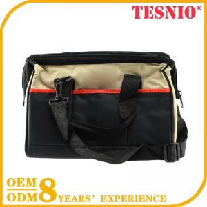 Electrican Tool Bags, Folding Tool Bags with Top Open Style TESNIO