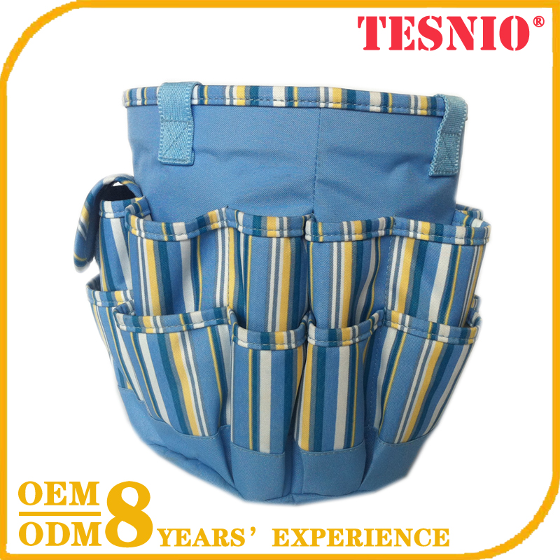 Bucket Tool Bag, Oxford fabric Garden Tool Bag TESNIO, JG2077