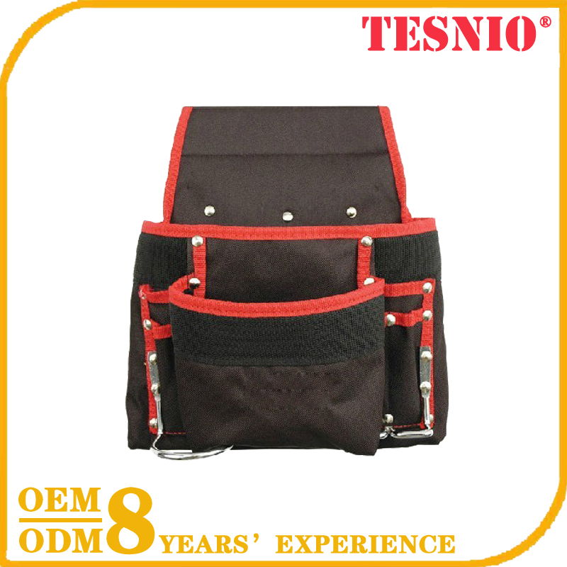 Utility Waist Tool Bag, Small Tool Bag Pouch Constructed from 600D Fabric TESNIO, JG2040